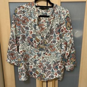 Zara boho blouse
